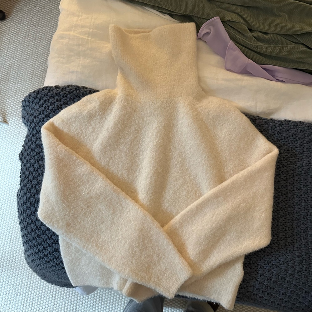 & Other Stories Alpaca Turtleneck Sweater